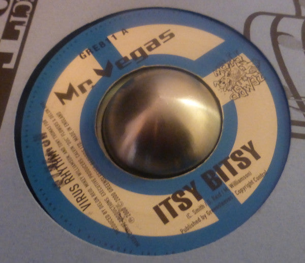 Mr. Vegas / Frassman : Itsy Bitsy / Bling Bling (7")