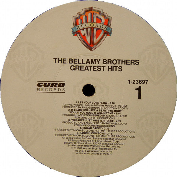 Bellamy Brothers : Greatest Hits (LP, Comp)