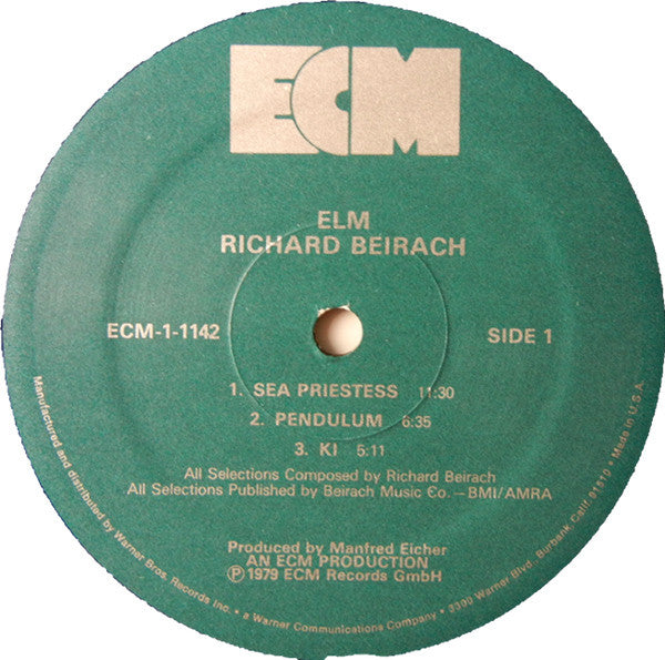 Richard Beirach : Elm (LP, Album)