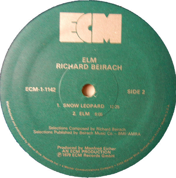 Richard Beirach : Elm (LP, Album)