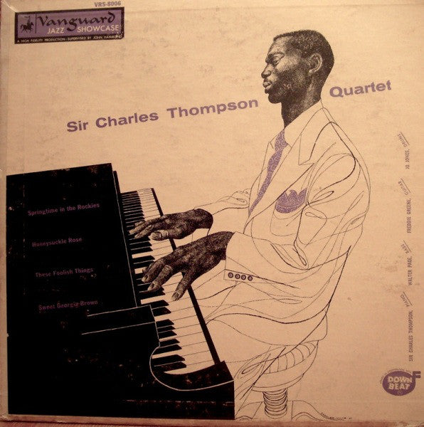 Sir Charles Thompson : Sir Charles Thompson Quartet (10", Mono)