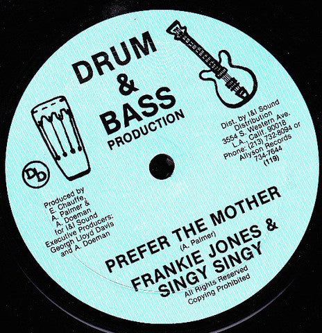 Frankie Jones (2) & Singie Singie / Navada Joe : Prefer The Mother / Woman Beater (12")