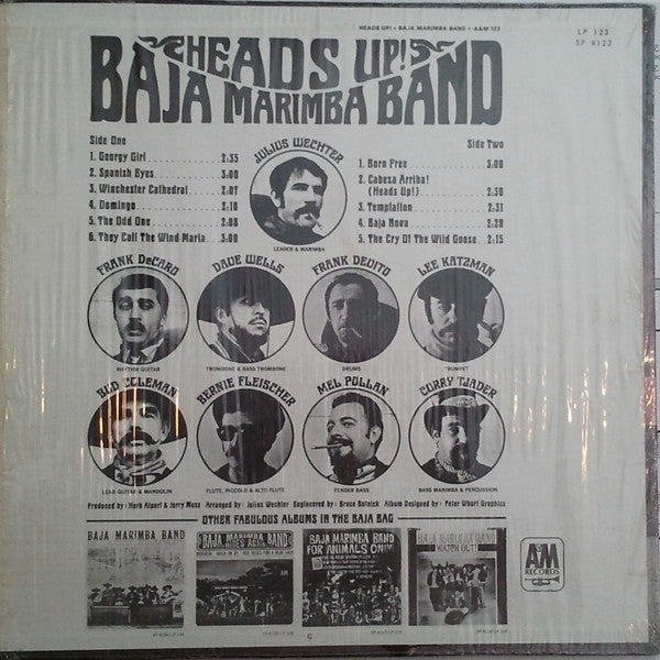 Baja Marimba Band : Heads Up! (LP, Album)