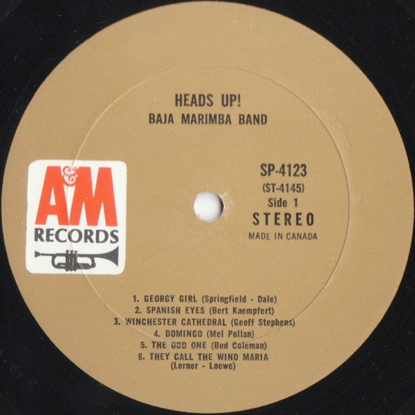 Baja Marimba Band : Heads Up! (LP, Album)