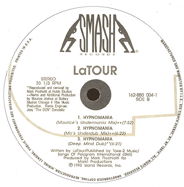 LaTour : Hypnomania (12")