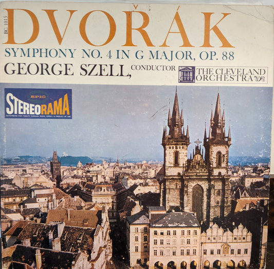 Dvořák*, George Szell, The Cleveland Orchestra : Symphony No. 4 In G Major, Op.88 (LP)