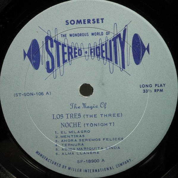 Los Tres (3) : Noche (LP, Album)