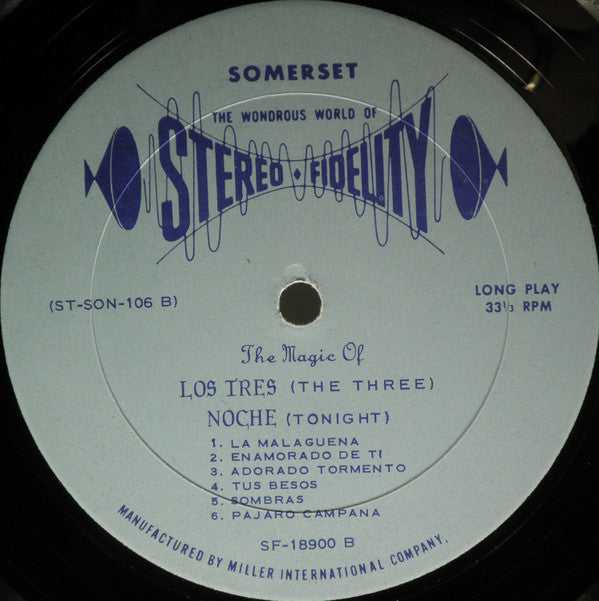 Los Tres (3) : Noche (LP, Album)