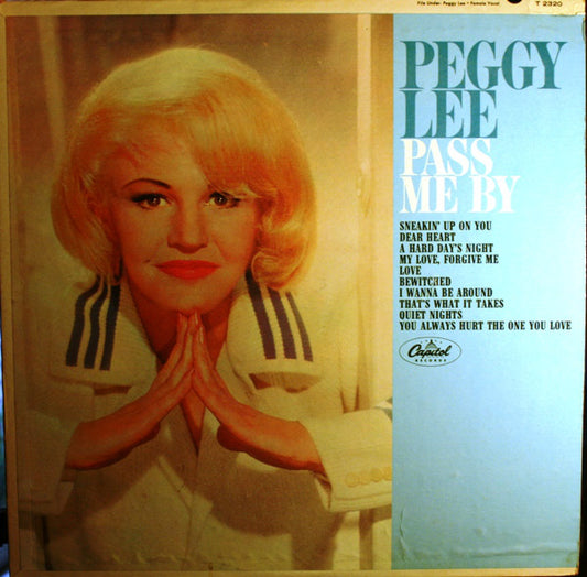Peggy Lee : Pass Me By (LP, Album, Mono)
