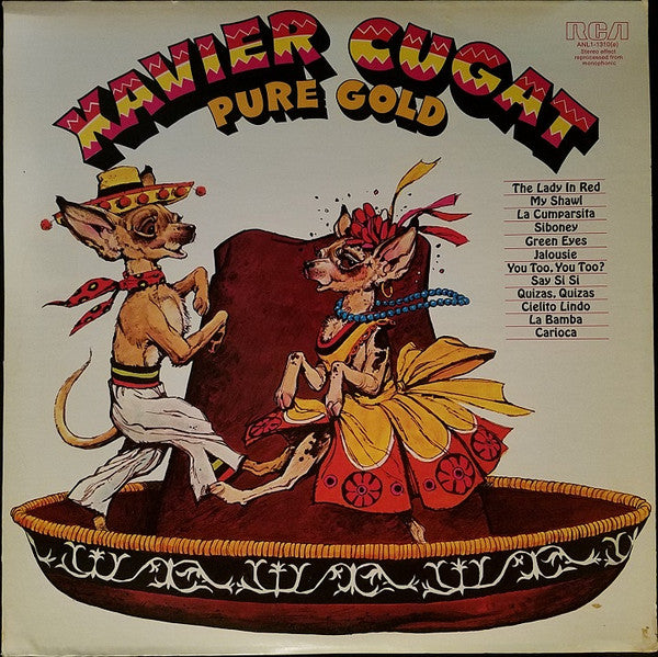 Xavier Cugat And His Orchestra : Pure Gold (LP, Comp, RE)
