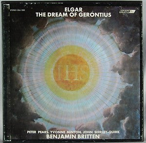 Sir Edward Elgar, Peter Pears, Yvonne Minton, John Shirley-Quirk, Benjamin Britten : The Dream Of Gerontius (2xLP, Album + Box)
