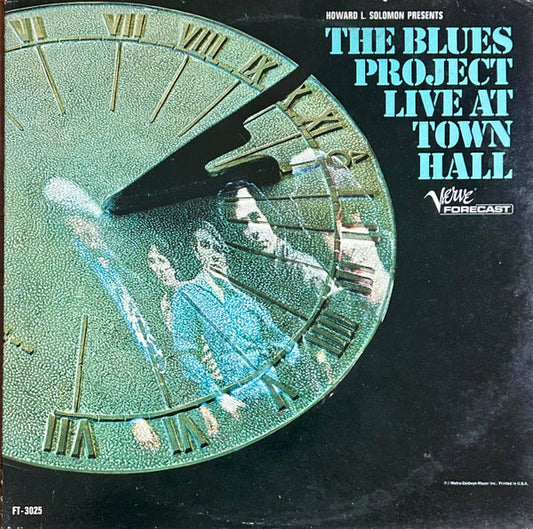 The Blues Project : Live At Town Hall (LP, Album, Mono, Promo)