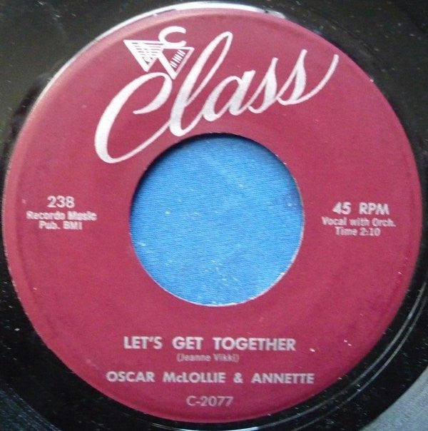 Oscar McLollie And Annette* : Rock-A-Cha (7", Single)