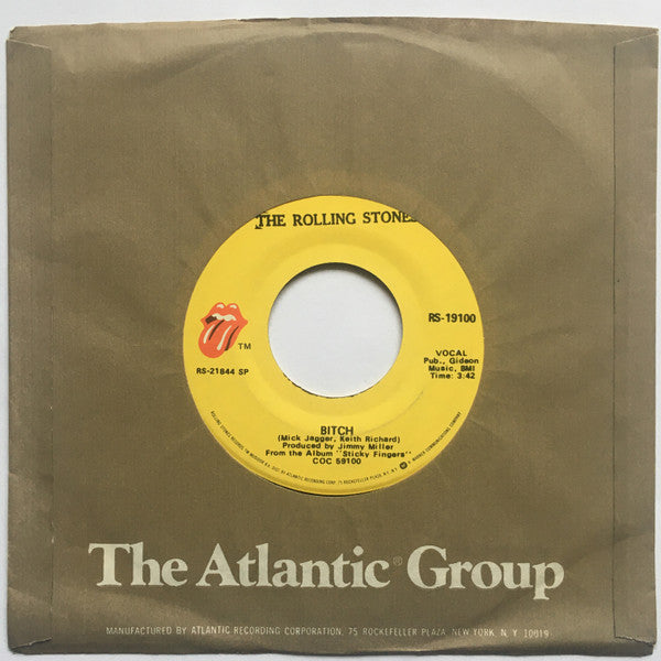 The Rolling Stones : Brown Sugar (7", Single, RE, Spe)