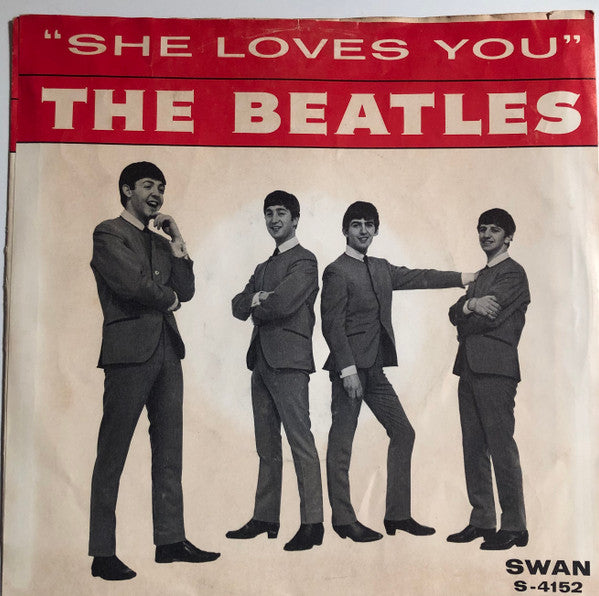The Beatles : She Loves You (7", Single, Styrene)