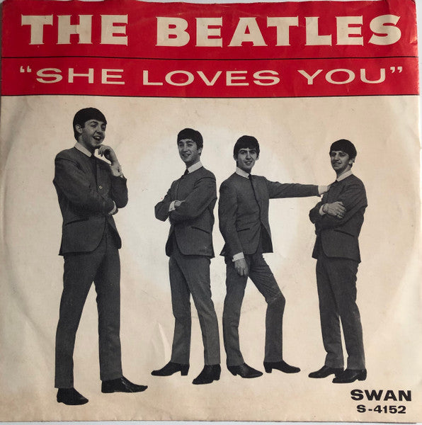 The Beatles : She Loves You (7", Single, Styrene)