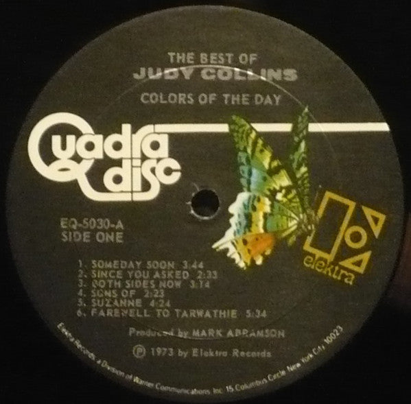 Judy Collins : Colors Of The Day - The Best Of Judy Collins (LP, Comp, Quad)
