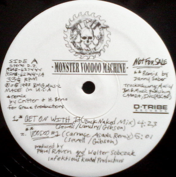 Monster Voodoo Machine : Get On With It (12", Promo)
