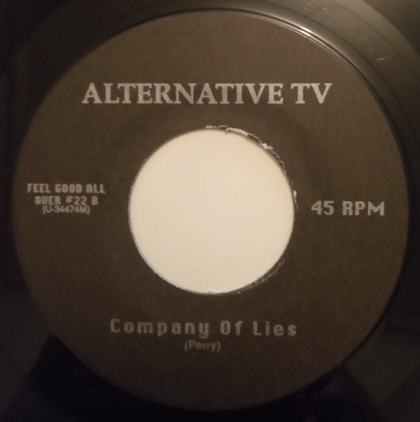 Alternative TV : Purpose In My Life / Company Of Lies (7")