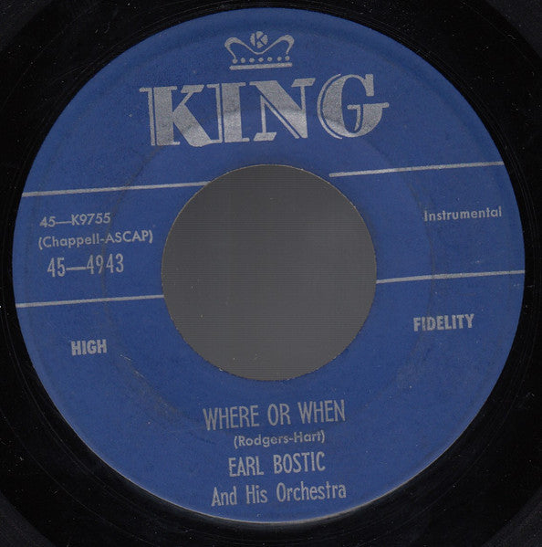 Earl Bostic And His Orchestra : Roses Of Picardy (7")