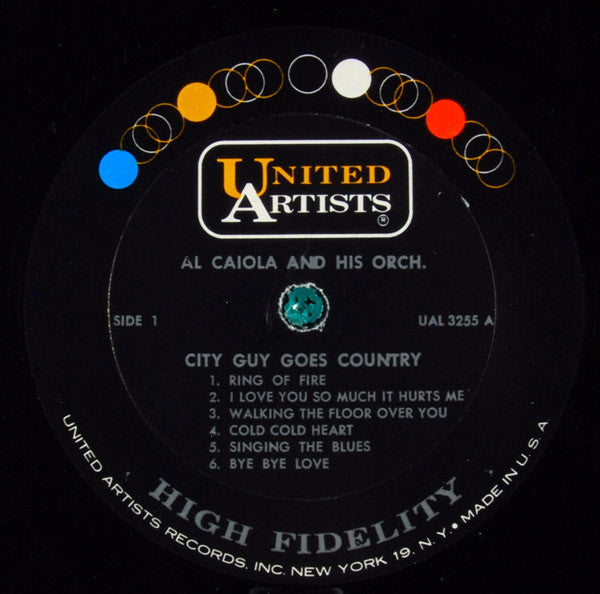 Al Caiola : City Guy Plays Country (LP, Album)