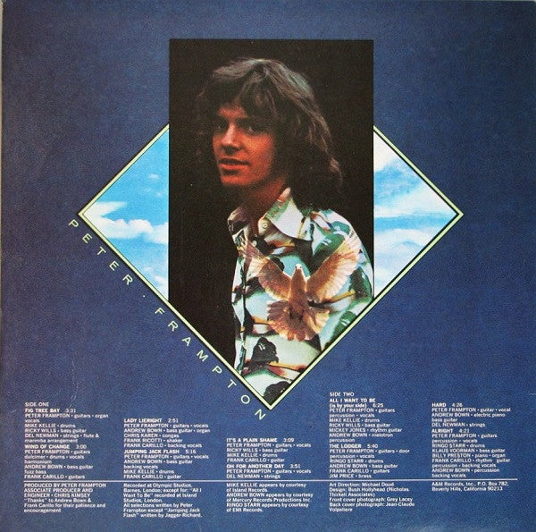 Peter Frampton : Wind Of Change (LP, Album)