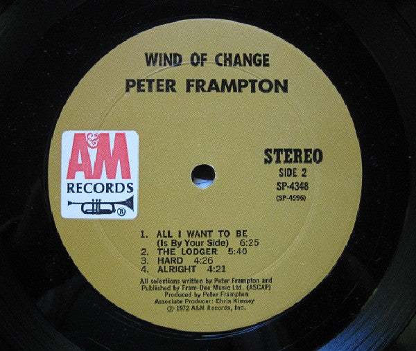 Peter Frampton : Wind Of Change (LP, Album)