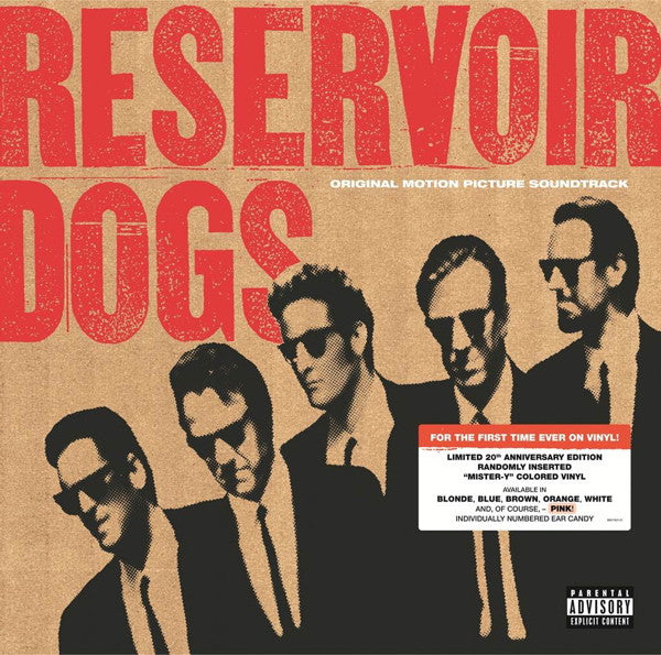 Various : Reservoir Dogs (Original Motion Picture Soundtrack) (LP, Comp, Ltd, RE, Blo)