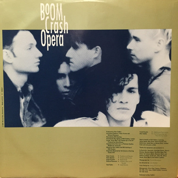 Boom Crash Opera : Boom Crash Opera (LP, Album)