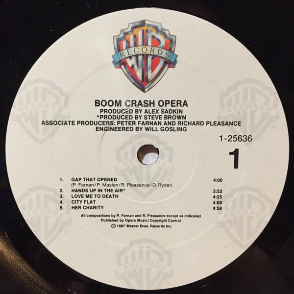 Boom Crash Opera : Boom Crash Opera (LP, Album)