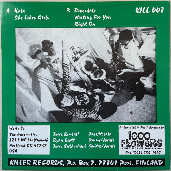 Automatics* : Kala! Kala! Kala! (7", Single, Ltd, Pur)