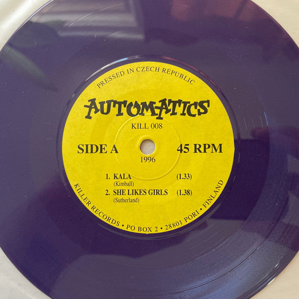 Automatics* : Kala! Kala! Kala! (7", Single, Ltd, Pur)