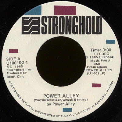 Power Alley : Power Alley (7", Single, Promo)