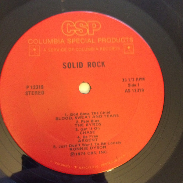 Various : Solid Rock (LP, Comp)