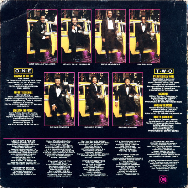 The Temptations : Reunion (LP, Album, Promo)