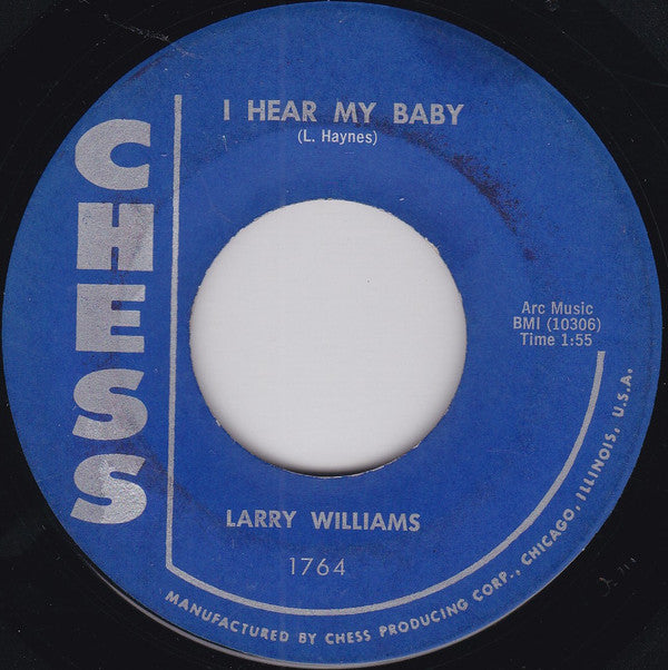 Larry Williams (3) : Oh Baby (7")