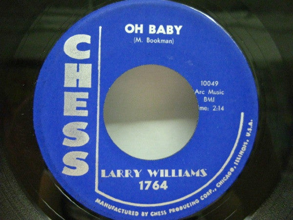 Larry Williams (3) : Oh Baby (7")