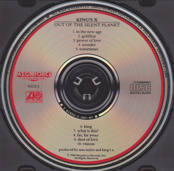 King's X : Out Of The Silent Planet (CD, Album)