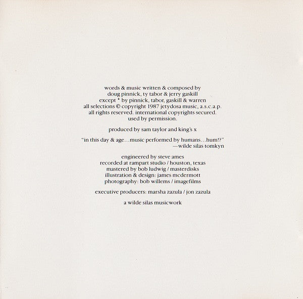 King's X : Out Of The Silent Planet (CD, Album)