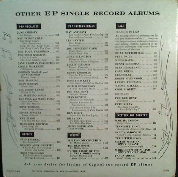 Les Paul And Mary Ford* : Les Paul And Mary Ford  (7", EP, Scr)
