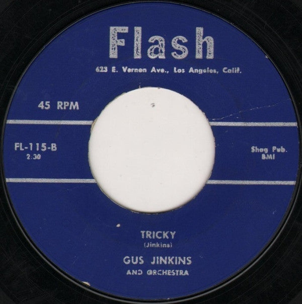 Gus Jinkins And Orchestra* : You Told Me / Tricky (7", Styrene)