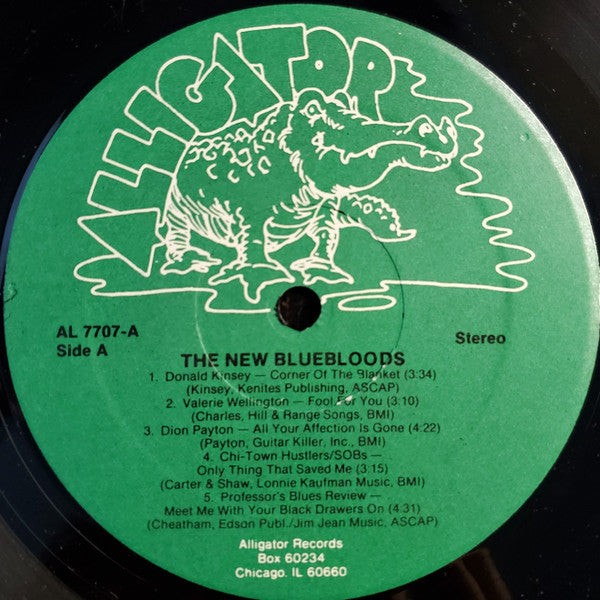 Various : The New Bluebloods - The Next Generation Of Chicago Blues (LP, Album)