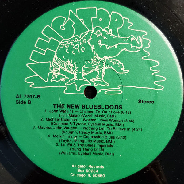 Various : The New Bluebloods - The Next Generation Of Chicago Blues (LP, Album)