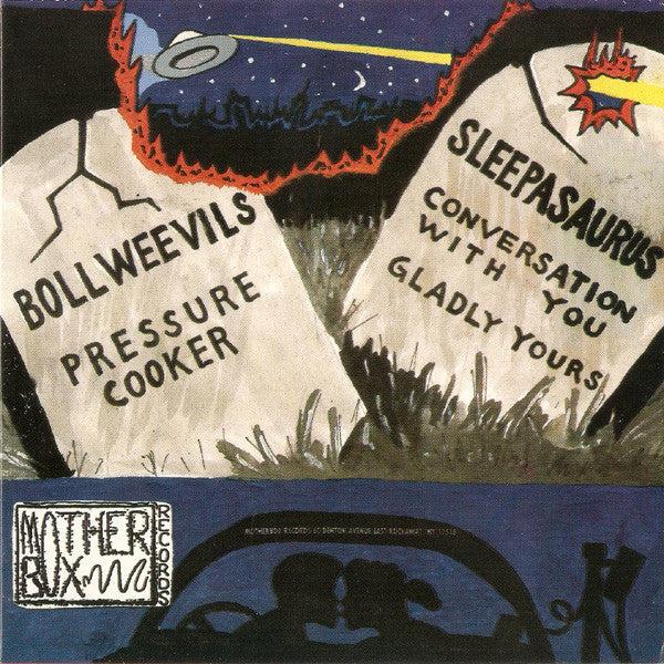 The Bollweevils And Sleepasaurus : Plan 7" From Outer Space! (7")