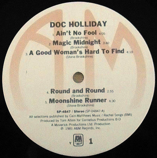 Doc Holliday (3) : Doc Holliday (LP, Album, Ter)