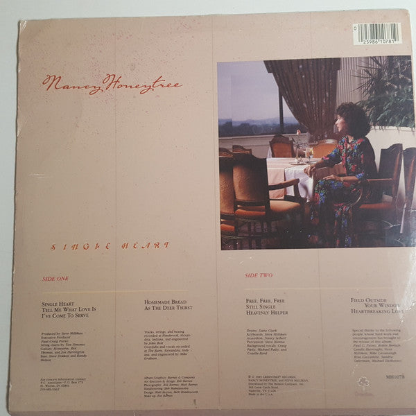 Nancy Honeytree : Single Heart (LP, Album)