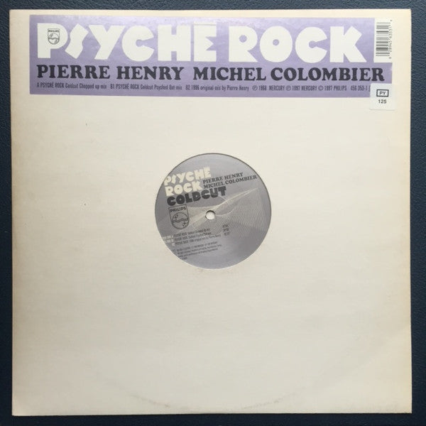 Pierre Henry, Michel Colombier : Psyché Rock (12")