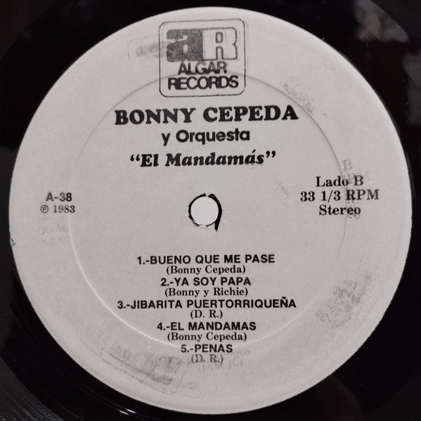 Bonny Cepeda Y Su Orquesta : El Mandamás (LP, Album)