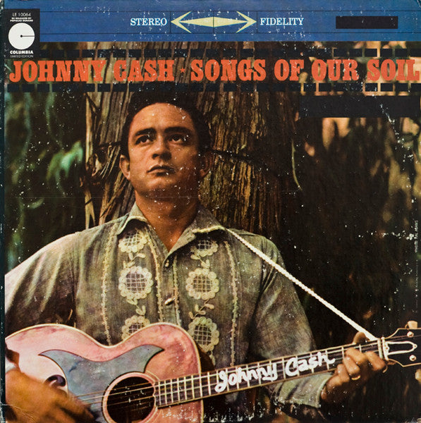 Johnny Cash : Songs Of Our Soil (LP, Album, RE)