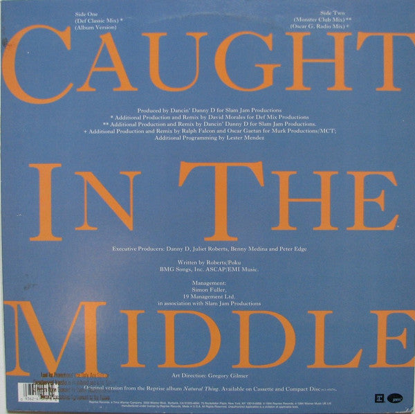 Juliet Roberts : Caught In The Middle (12", Maxi)
